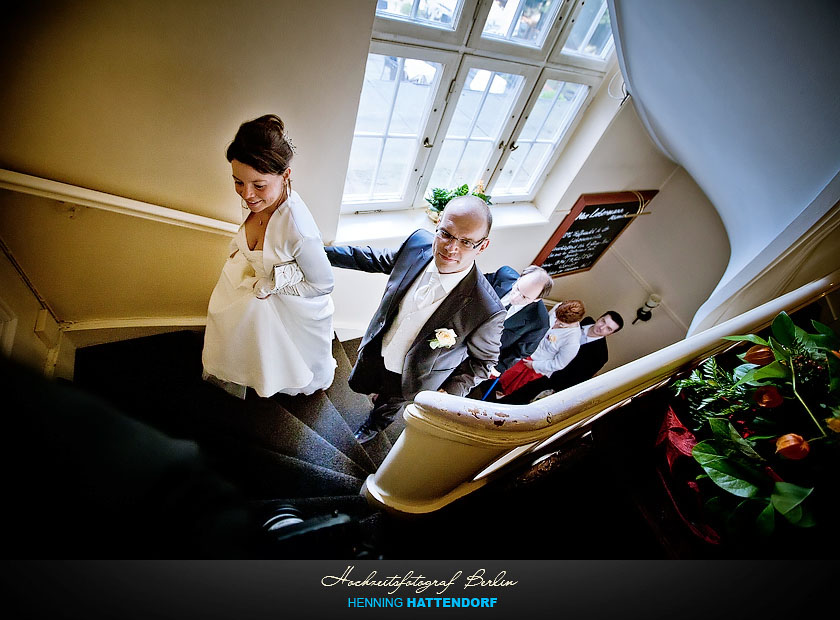 Hochzeitsfotograf Berlin im Haus Sanssouci